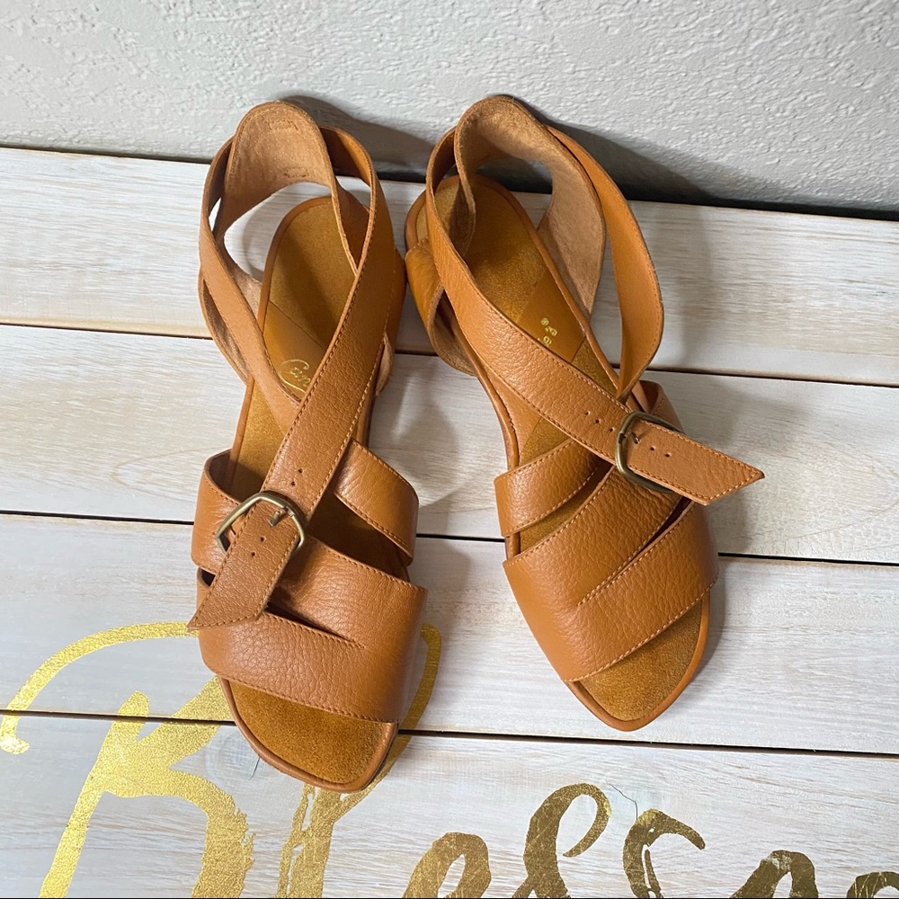 CANDIES Leather Spring Sandals